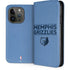 NBA Memphis Grizzlies Standard - Light Blue iPhone 15 Pro Folio Case